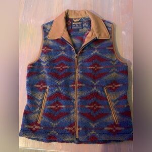 Woolrich Vest-Women’s Medium- Western/Aztech Vintage 80s Vest
